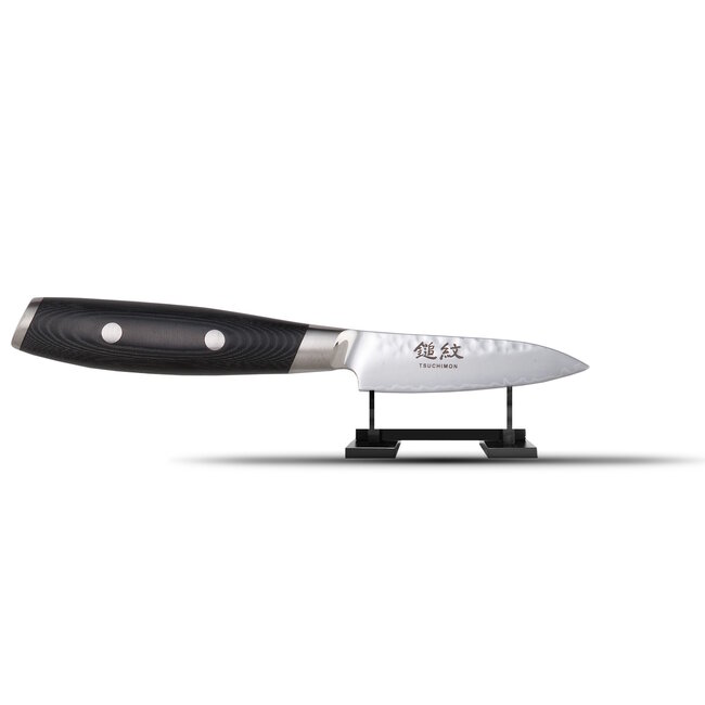 Yaxell Tsuchimon Schilmes 8 cm – VG10 Staal – Gehamerd Lemmet – Micarta Heft