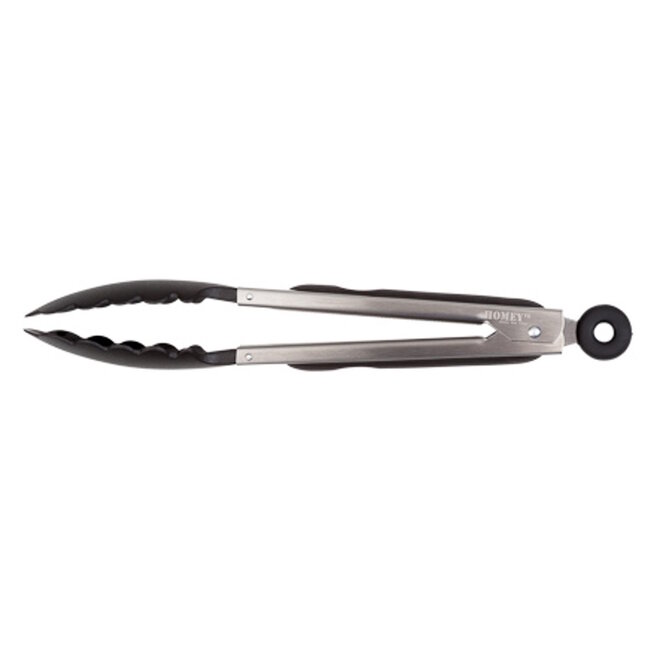 Homey's ProServe Serveertang: 275mm, RVS en Hittebestendig Nylon – 5 Jaar Garantie