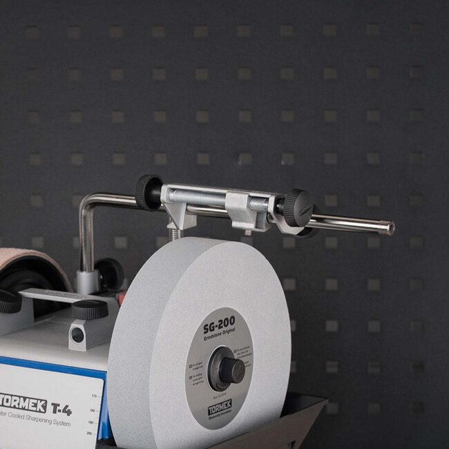 Tormek Afdraai-inrichting – Precisie & Gebruiksgemak – Gegoten Zink – Voor Slijpsteen Onderhoud