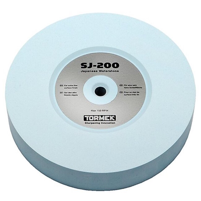 Tormek Japanse watersteen – spiegelglad polijsten – korrel 4000 – Ø 200 mm – blauw