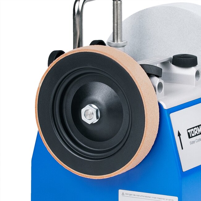 Tormek Lederen wetschijf – precisie polijsten – 145 mm – duurzaam en milieuvriendelijk