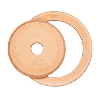 Tormek Lederen wetschijf – precisie slijpen – smalle profielen – duurzaam rundleer – 120 mm/93 mm – bruin design