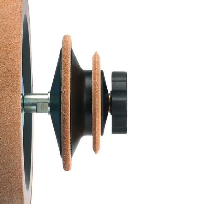 Tormek Geprofileerde lederen wetschijf – polijst gekromde randen – veelzijdig gebruik