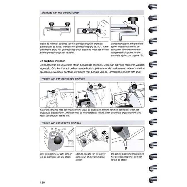 Tormek Slijpgids – Handboek – Meesterslijpen – Technieken – Onderhoudstips