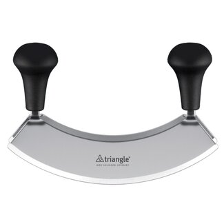 Triangle Dubbel Wiegemes 14cm – Precisie Hakken – RVS & Zwart Handvat Triangle Dubbel Wiegemes 14cm – Precisie Hakken – RVS & Zwart Handvat