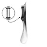 Solingen Solingen Dunschiller Star - Dubbel Mes - 19 cm - Bi-Color - Wit met Zwart Solingen Solingen Dunschiller Star - Dubbel Mes - 19 cm - Bi-Color - Wit met Zwart