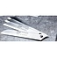 DKS Solingen Tomatenmes – Gekarteld RVS Lemmet – 19,5cm Zwart/Wit