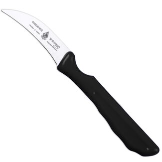 Diogenes Solingen Champignonmesje 6cm – Zwart – RVS – Ergonomisch