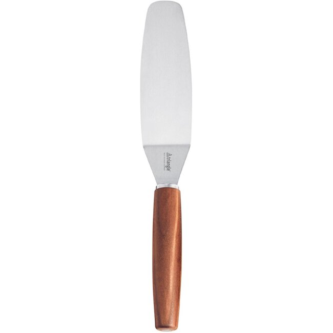 Triangle Flexibel Paletmes 12 cm – Pruimenhouten Heft – Stijlvol Cadeau