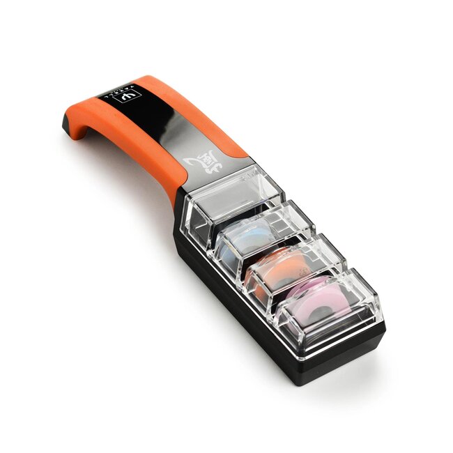 Yaxell Messenslijper – 3 Fasen Messenslijper / Waterslijper voor Nat en Droog Slijpen – Voor Perfect Slijpen en Polijsten met 12° Slijphoek