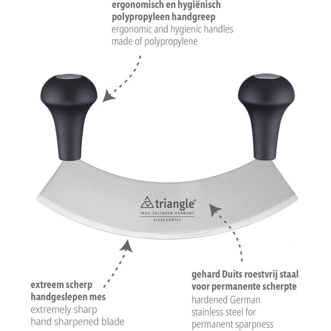 Triangle Professioneel Wiegemes 23cm – Veelzijdig en Duurzaam