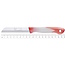 DKS Solingen Tomatenmes – Gekarteld RVS Lemmet – 19,5cm – Rood/Wit