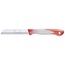 DKS Solingen Tomatenmes – Gekarteld RVS Lemmet – 19,5cm – Rood/Wit – 10 stuks