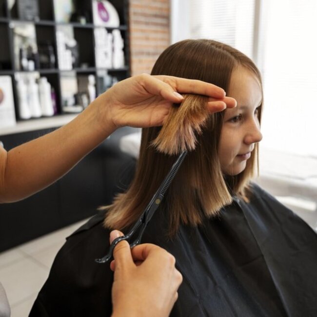 Soulima Effileerschaar – Ergonomisch – Lichtgewicht – Voor Rechtshandigen – 28 Tanden – RVS