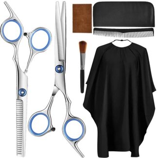 Soulima 7-delige kappersset – veelzijdig en compleet – inclusief draagtas en accessoires