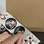 Ruhhy Kerststickers op rol – 500 stuks – 8 vrolijke patronen – zelfklevend gemak – feestelijke versiering
