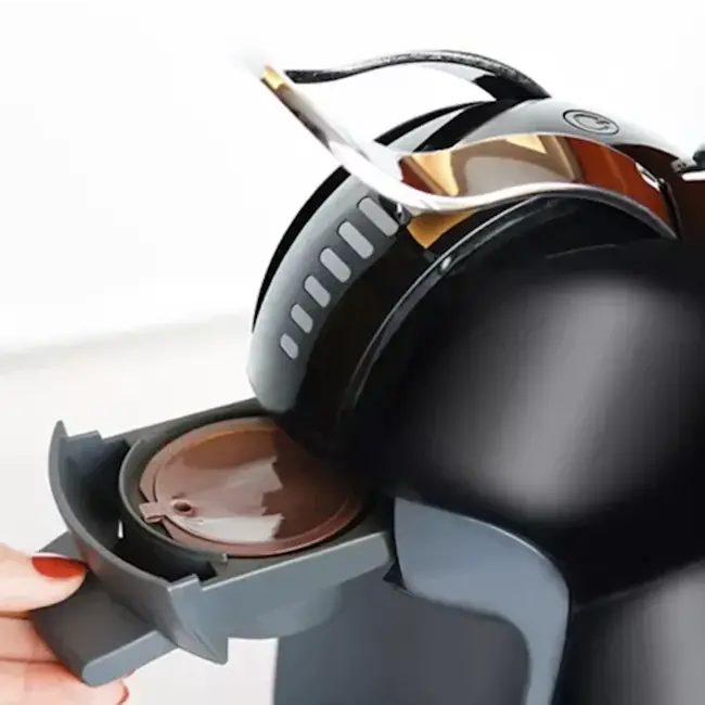 Ruhhy Herbruikbare koffiecapsules – set van 6 – milieuvriendelijk – compatibel met Dolce Gusto – veelzijdig gebruik