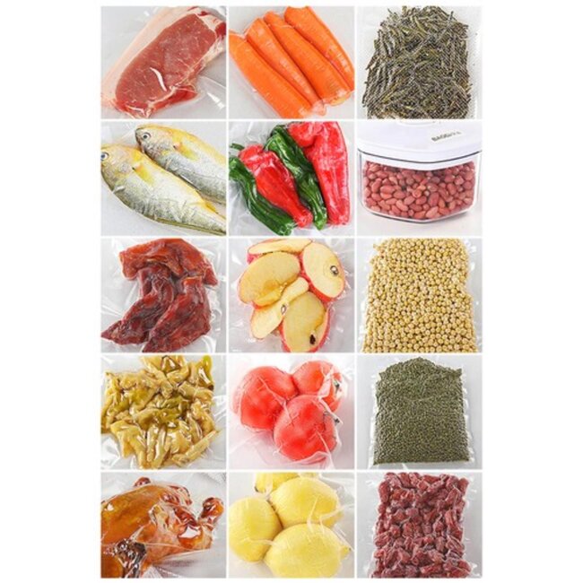 Ruhhy Vacuümmachine – Compact & Krachtig – Inclusief Accessoires – Reisvriendelijk – 36,5 cm