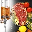 Ruhhy Vleesinjector Set – 3 Naalden – Voor Sappig en Perfect Gekruid Vlees – 50 ml Capaciteit