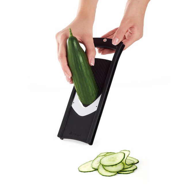 Triangle Mandoline voor Perfecte Plakjes – 2 mm Snijdikte – Veilig en Duurzaam