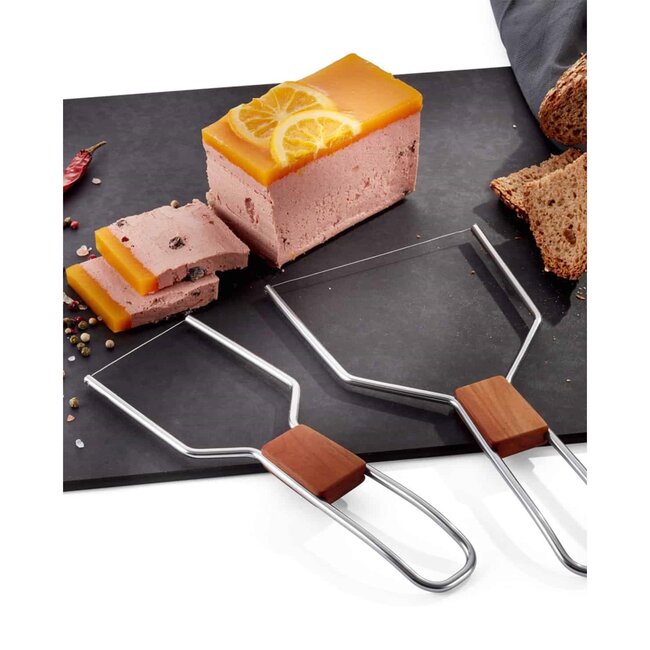 Triangle Pruimenhouten Kaassnijder 13 cm – Ideaal voor Zachte Kazen – FSC-gecertificeerd