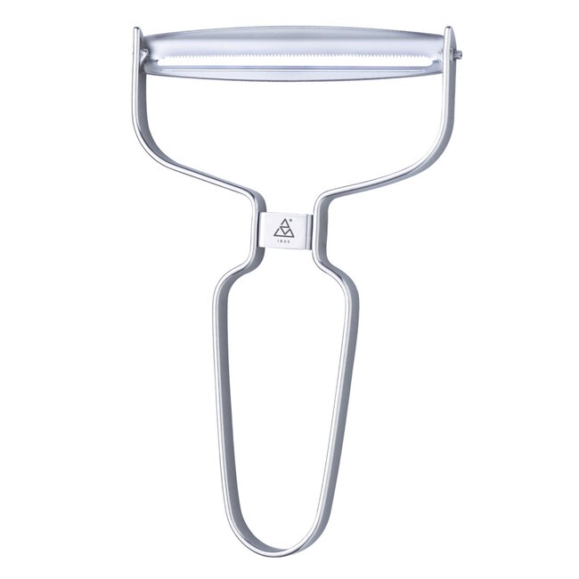 Triangle Professionele Dunschiller 90 mm – Roestvrij Staal met Kartelmes – Vaatwasserbestendig