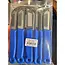 Solingen Schilmesje – RVS Glad – 16 cm met Blade Cover – Blauw – 10 Stuks