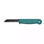 Solingen Schilmesje – RVS Glad – 16 cm met Blade Cover – Donker Groen