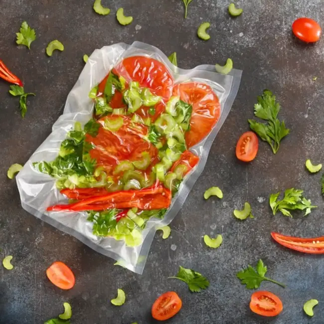 Ruhhy Vacuüm sealzakken – 20x30 cm – Diep reliëf – Transparant – 50 stuks