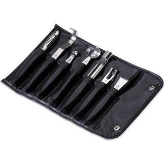 Triangle 8-delige Luxe Garneerset in Roltas – Ideaal voor Hobbykoks