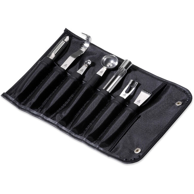 Triangle 8-delige Luxe Garneerset in Roltas – Ideaal voor Hobbykoks