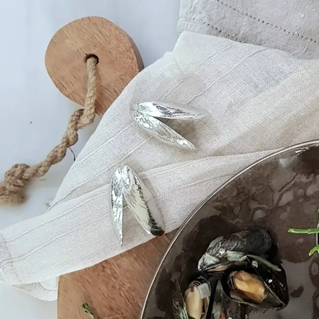 Anovi Zeeuws Mosselbestek – Authentiek en Elegant – 2 Stuks in Geschenkverpakking