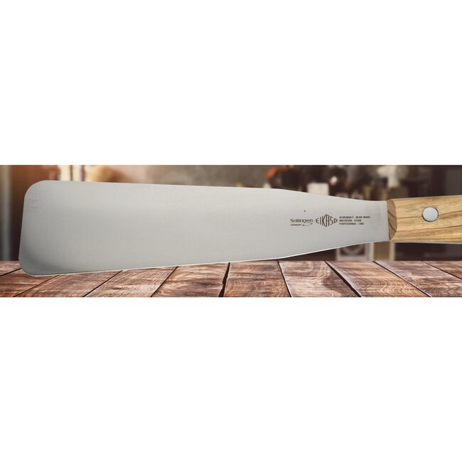 Eikaso Solingen G-Line Paletmes 18cm – Multifunctioneel en Semi Flexibel – Olijfhouten Handvat