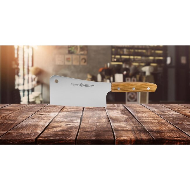 Eikaso Solingen G-Line Hakmes 16 cm – Duurzaam Molybdeenstaal met Olijfhouten Handvat