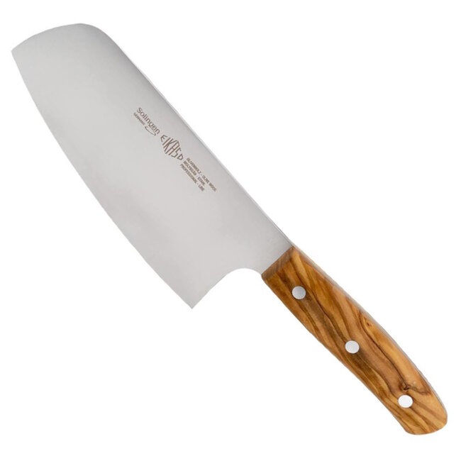 Eikaso Solingen Chinees Koksmes 17 cm – Olijfhouten Handvat – Molybdeenstaal