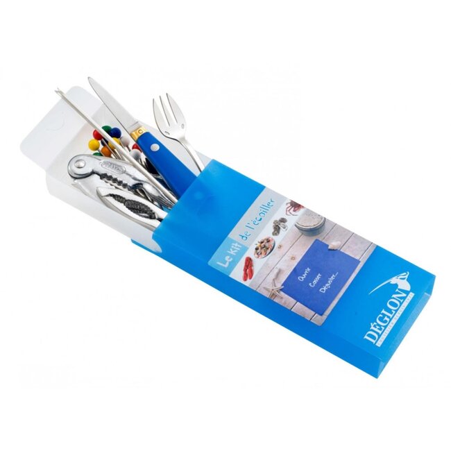 Déglon Complete visserskit – oestervorken & kreeftgereedschap – roestvrij staal – vaatwasmachinebestendig