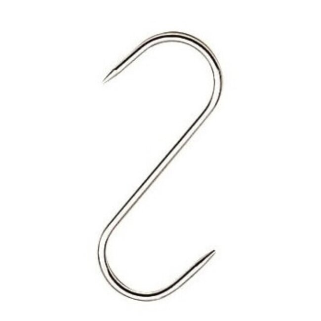 Déglon Duurzame RVS vleeshaak – lichtgewicht en hygiënisch – 14 cm