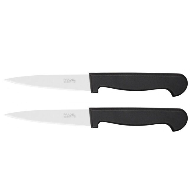 Déglon Schilmes – Ergonomisch PP-handvat – Glad Lemmet – 9 cm – Vaatwasmachinebestendig – Set van 2