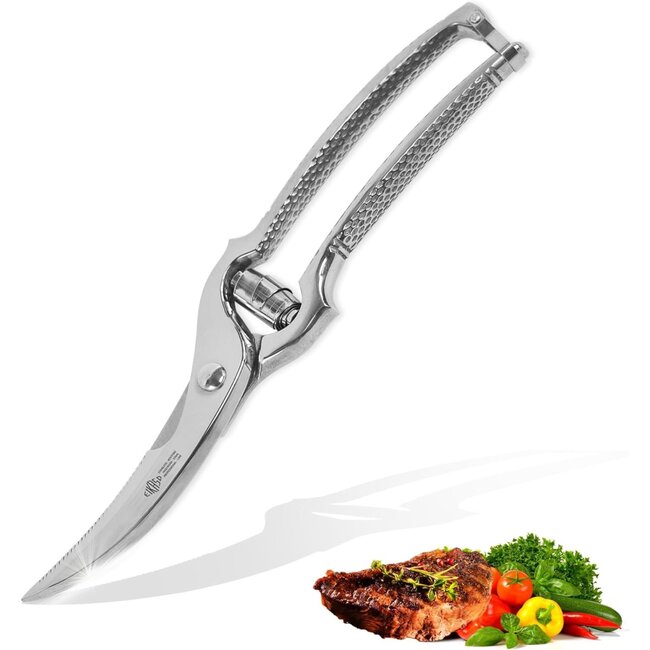 Eikaso Solingen Krachtige RVS Wildschaar 25 cm – Ideaal voor Vlees en Gevogelte