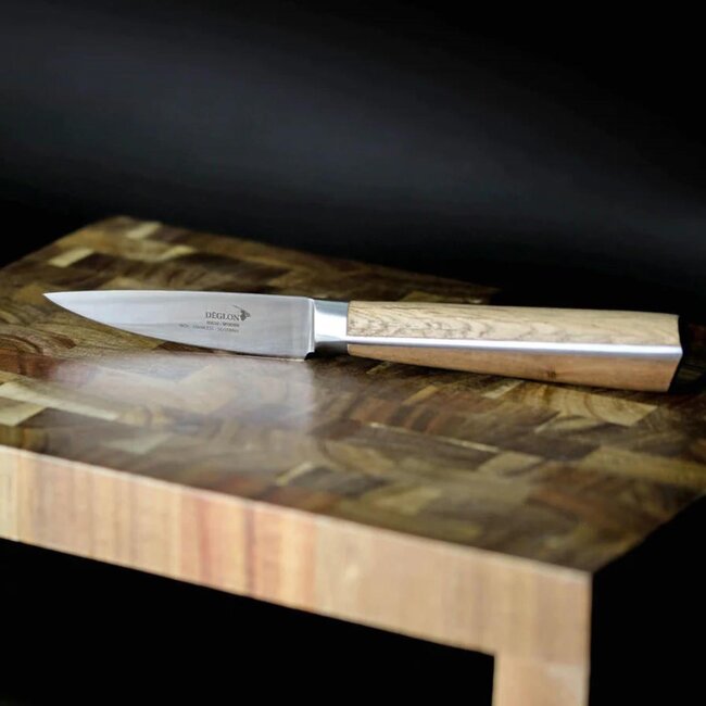 Déglon Luxe messenset – 3-delig – wit eiken & walnoot – uniek handvatontwerp