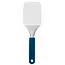 Déglon Compacte spatel – roestvrijstaal – blauw handvat – 16x7 cm – vaatwasmachinebestendig