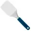 Déglon Compacte spatel – roestvrijstaal – blauw handvat – 16x7 cm – vaatwasmachinebestendig