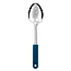 Déglon Geperforeerde serveerlepel – Roestvrijstaal – Ergonomisch blauw handvat – 30 cm