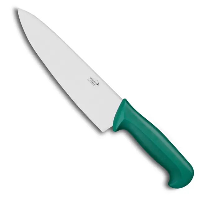 Déglon Koksmes 20 cm – Veelzijdig & Ergonomisch – Groen Handvat – Duurzaam Roestvrij Staal