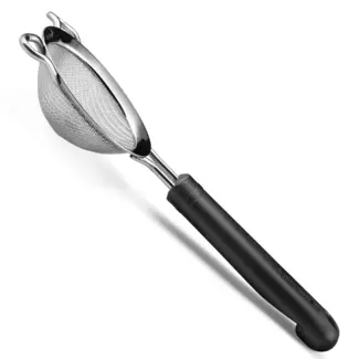 Déglon Fijne zeef – roestvrij staal – 8 cm – ergonomisch handvat – duurzaam ontwerp