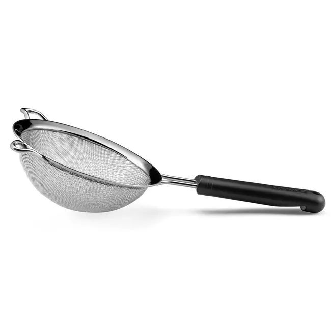 Déglon Keukenzeef – Ø 14 cm – Stop'Glisse® – RVS – Zwart Handvat