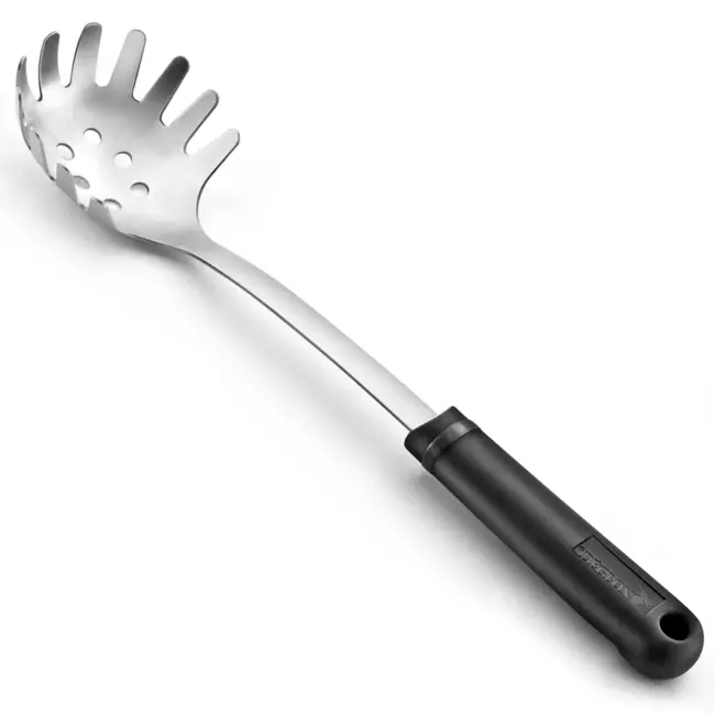 Déglon Spaghetti lepel – roestvrij staal – antislip technologie – vaatwasserbestendig – 31 cm – zwart