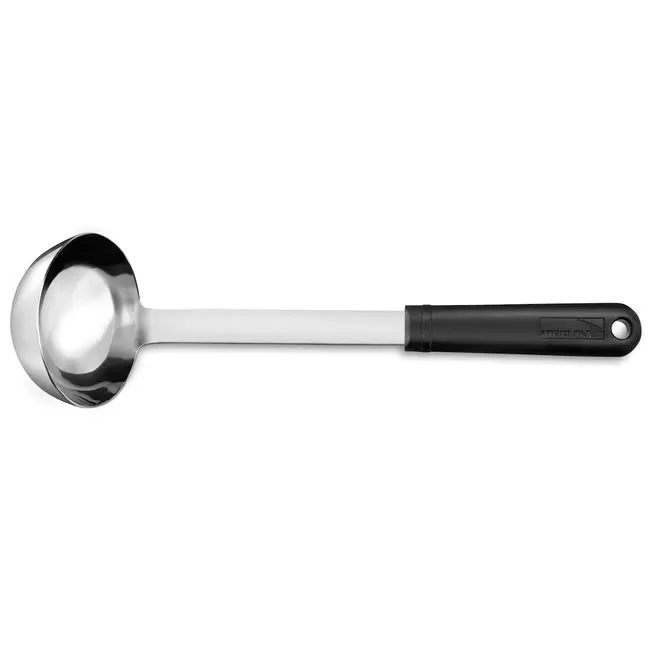 Déglon Ergonomische soeplepel – Veilig en hygiënisch – Stop'Glisse technologie – Zwart – 32 cm