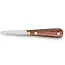 Déglon Traditioneel oestermes – 7 cm – Bubingahout – Messing details – Levenslange garantie