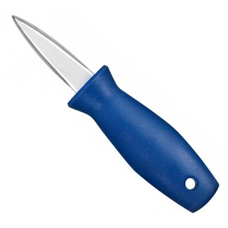Déglon Oestermes – Blauw Handvat – Duurzaam & Vaatwasbestendig – 5 cm Mes – Ergonomisch Design